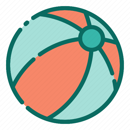 Beach, beach ball, holiday, summer, toys, vacation, volleyball icon - Download on Iconfinder