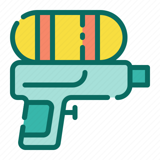 Beach, game, holiday, summer, toys, vacation, water gun icon - Download on Iconfinder