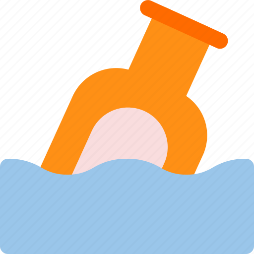Message, bottle, pirate, communication, water icon - Download on Iconfinder