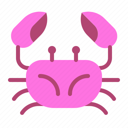 Animal, beach, crab, holiday, seafood, summer, vacation icon - Download on Iconfinder