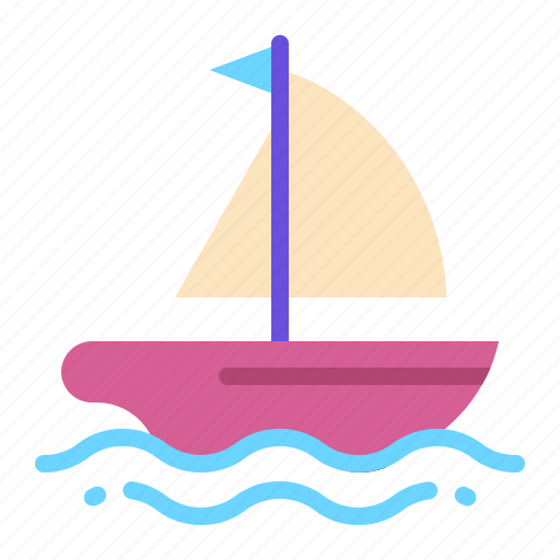 Beach, boat, holiday, ship, summer, vacation, yacht icon - Download on Iconfinder