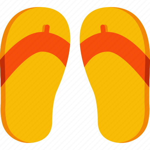Flip, flops, summer, beach, slipper, fashion, sandals icon - Download on Iconfinder