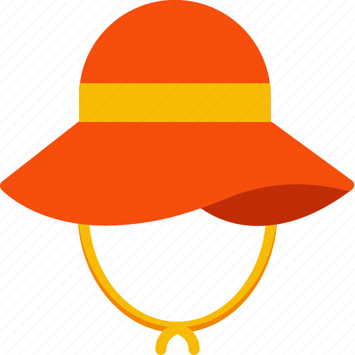 Hat, summer, sun, beach, summertime, protection, fashion icon - Download on Iconfinder