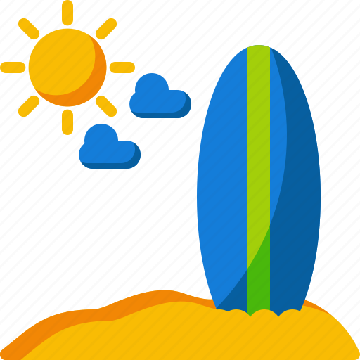 Surfboard, surf, summer, sport, compettion, sea, summertime icon - Download on Iconfinder