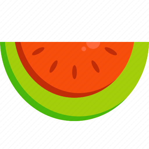 Watermelon, melon, summer, cool, fruit, summertime, food icon - Download on Iconfinder