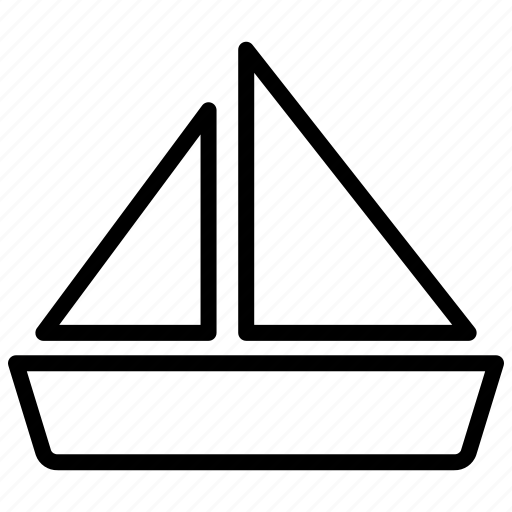 Boat, holiday, sailboat, sail, boating icon - Download on Iconfinder