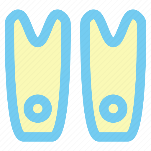 Diving, fin, sea, sport, swim, swiming, water icon - Download on Iconfinder