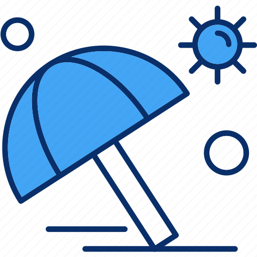 Beach, summer, umbrella, vacation icon - Download on Iconfinder