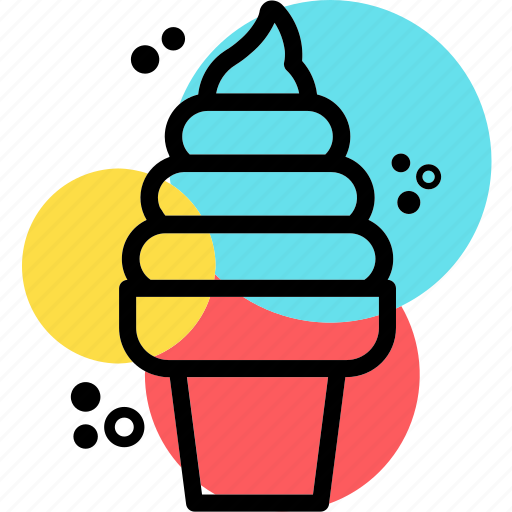 Ice, cream, cone, sweet, summer, dessert, food icon - Download on Iconfinder