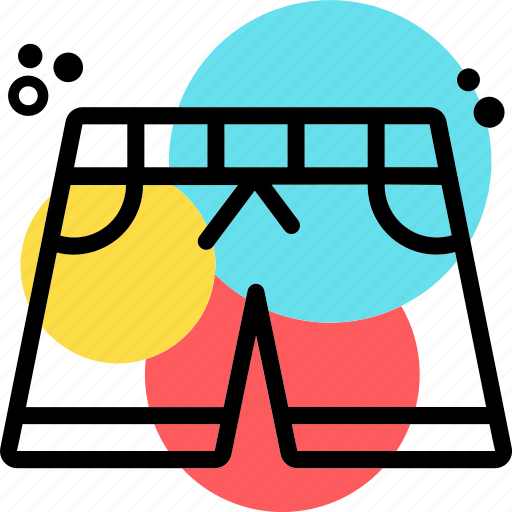Beach, cloth, pant, short, summer, vacation, holiday icon - Download on Iconfinder