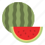 watermelon, fruit, food, healthy, natural 