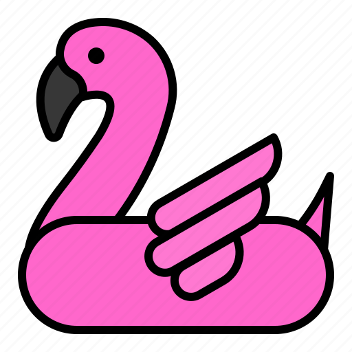 Animal, bird, flamingo, party, summer icon - Download on Iconfinder
