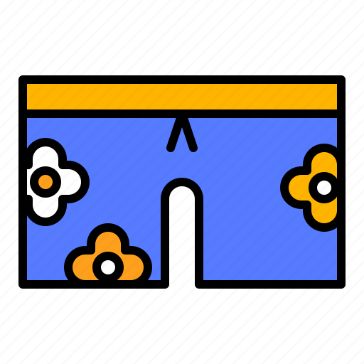 Boardshorts, pant, party, shorts, summer icon - Download on Iconfinder