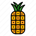 fruit, party, pineapple, summer, tropical