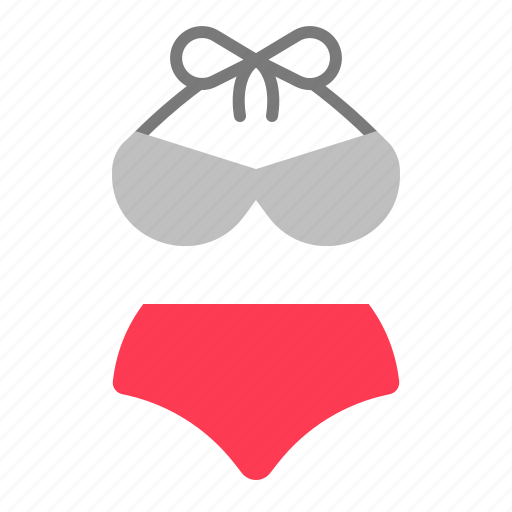 Bikini, bra, panty, party, summer, swimsuit icon - Download on Iconfinder