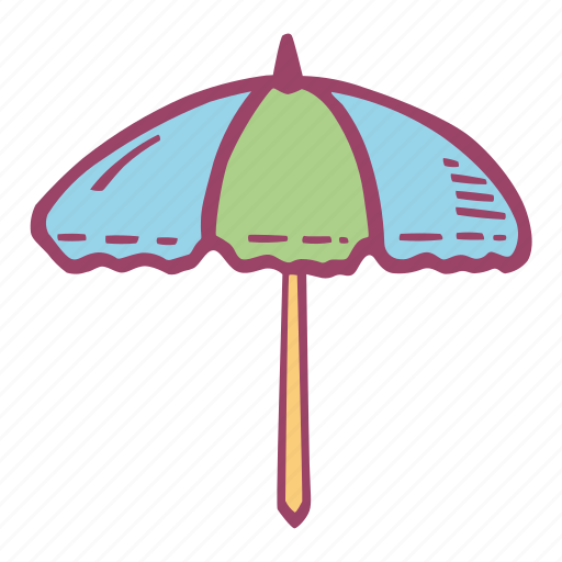 Beach, holiday, summer, sun, umbrella, vacation icon - Download on Iconfinder