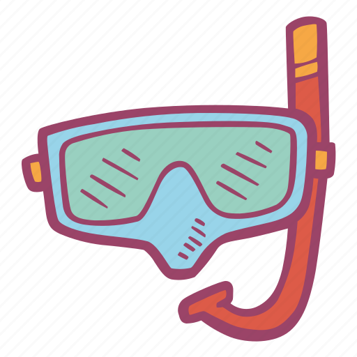 Diving, mask, sea, snorkling, sport, summer, vacation icon - Download on Iconfinder