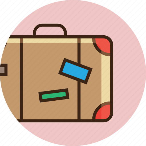 Bag, baggage, clothes, luggage, suitcase, summer, travel icon - Download on Iconfinder
