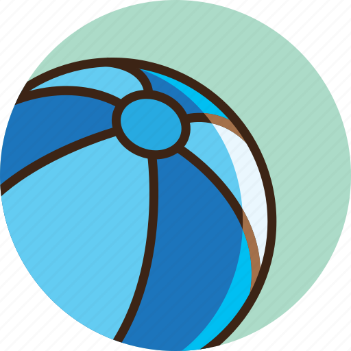 Ball, beach, game, play, sand, summer, volleyball icon - Download on Iconfinder