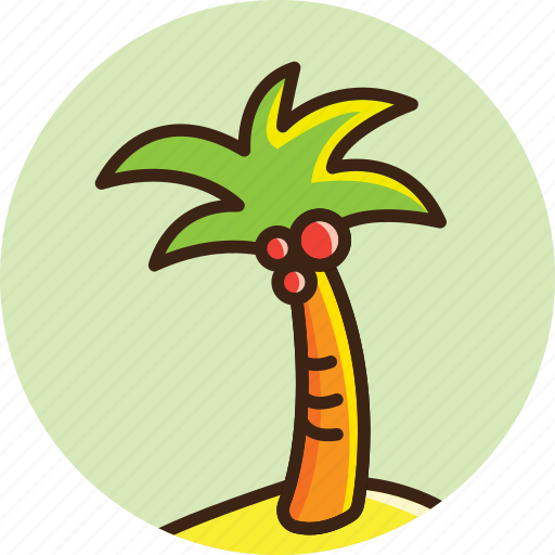 Island, nature, palm, sand, summer, travel, tree icon - Download on Iconfinder