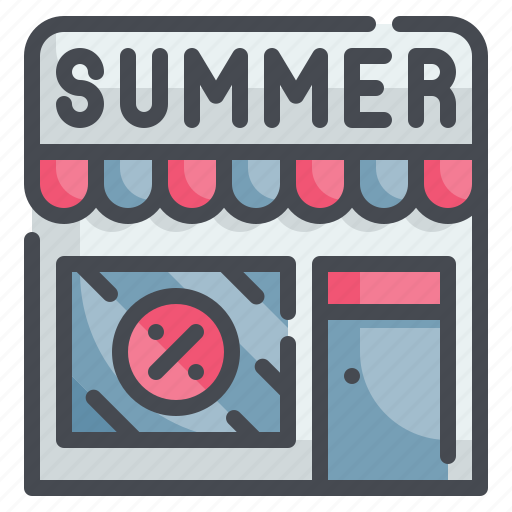 Store, summer, sale, shop, commerce icon - Download on Iconfinder