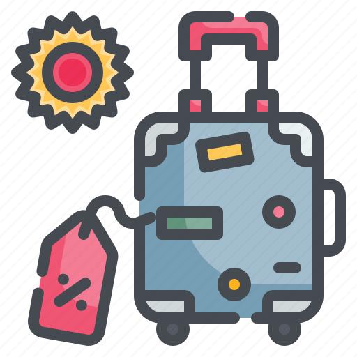 Suitcase, baggage, luggage, trolley, travel icon - Download on Iconfinder