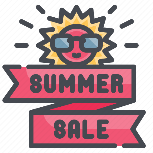 Summer, sale, sun, season icon - Download on Iconfinder