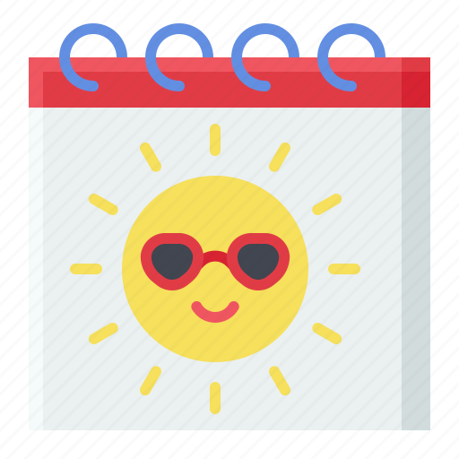 Calendar, sale, summer, sunny, vacation icon - Download on Iconfinder