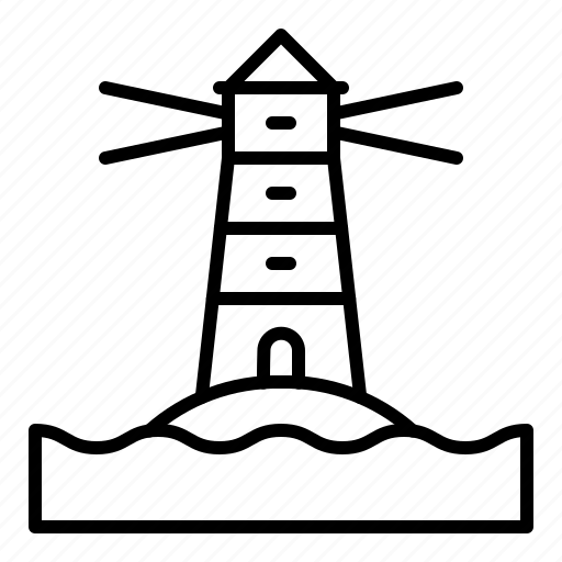 Building, lighthouse, summer, tower icon - Download on Iconfinder