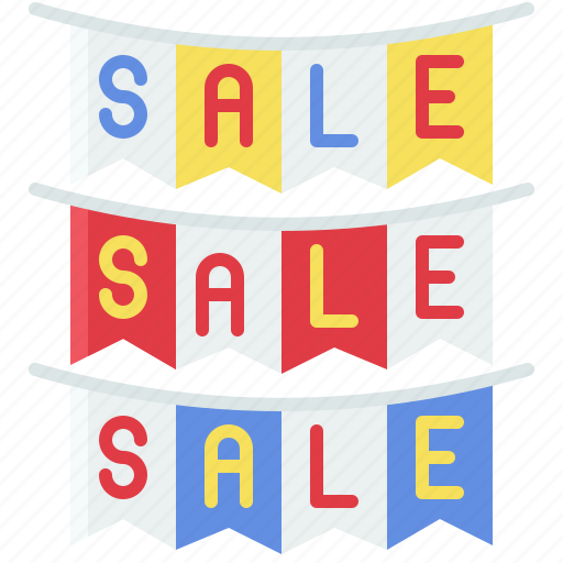 Flag, sale, shopping, sign, summer icon - Download on Iconfinder