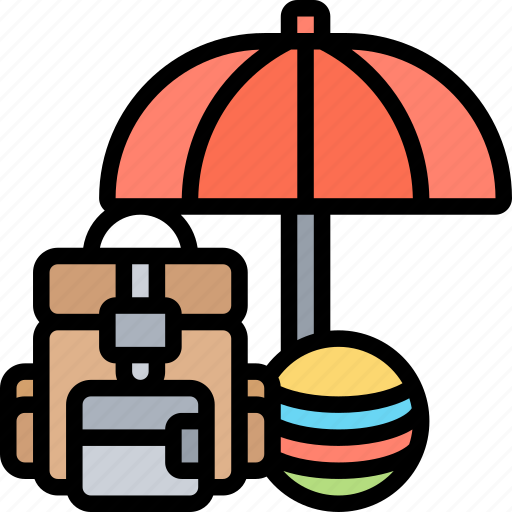 Backpack, trip, adventure, summer, vacation icon - Download on Iconfinder