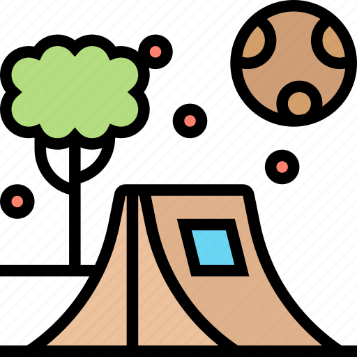 Camping, tent, travel, adventure, recreation icon - Download on Iconfinder