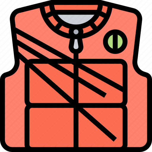 Life, vest, jacket, float, safety icon - Download on Iconfinder