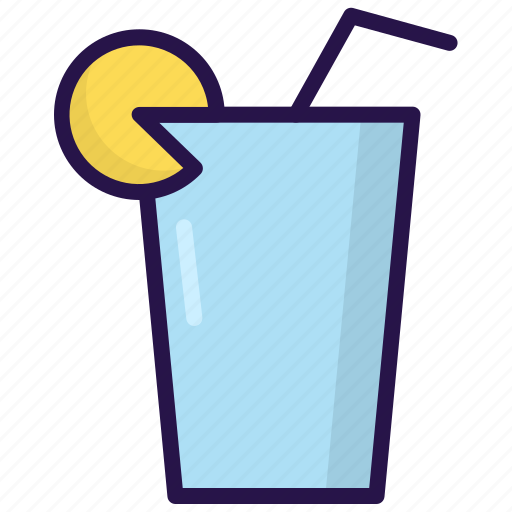 Drink, ice, lemon, summer icon - Download on Iconfinder