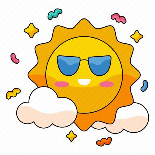 Sun, rain, weather, sunny, summer, vacation, holiday icon - Download on Iconfinder