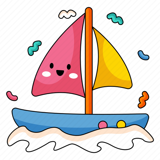 Boat, sail, travel, yacht, transport, water, sailing icon - Download on Iconfinder