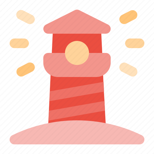 Beach, holiday, lighthouse, summer, vacation, weather icon - Download on Iconfinder