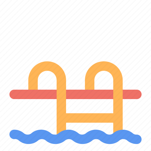 Beach, holiday, pool, summer, vacation, weather icon - Download on Iconfinder