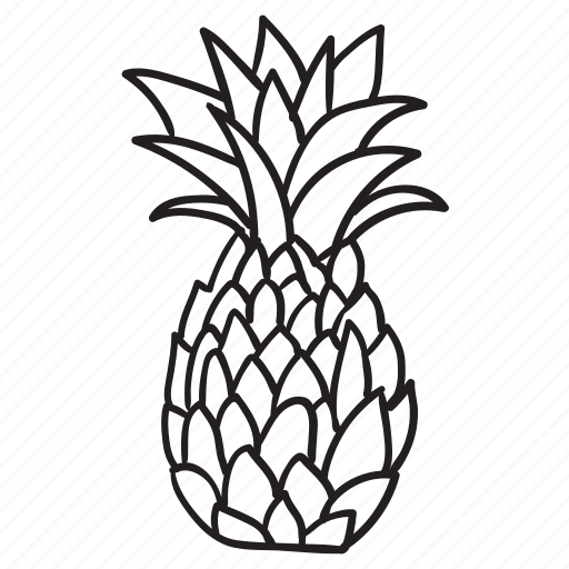 Ananas, fruit, pineapple, summer, travel, tropical, vacation icon - Download on Iconfinder