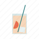 drink, glass, cocktail, summer 