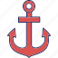 anchor, tool, ship tool, sea 