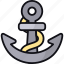 anchor, ship, sailor, marine, ferry boat 