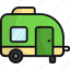 caravan, campervan, camping, transport, mobile home 