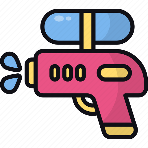 Water gun, toy, play, fun, game icon - Download on Iconfinder