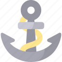 anchor, ship, sailor, marine, ferry boat