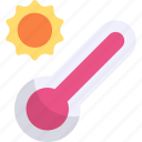 hot, warm, temperature, thermometer, weather
