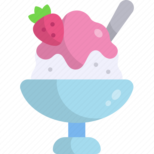 Shaved ice, ice cream, dessert, food, syrup icon - Download on Iconfinder