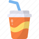 soda, beverage, drink, plastic cup, takeaway