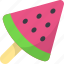 watermelon, ice cream, popsicle, food, dessert 