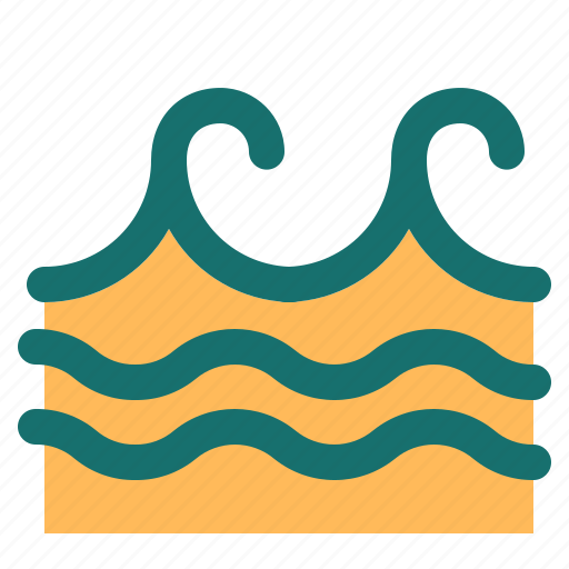 Holiday, vacation, water, wave icon - Download on Iconfinder